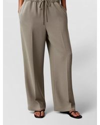 Calvin Klein - Twill Trousers Casual Style Side Pockets Back - Lyst