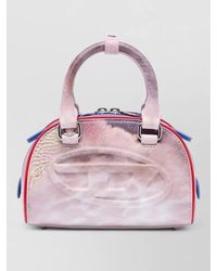 DIESEL - Mini Tote Bag Dome Crossbody Top Handle - Lyst