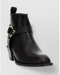 Sonora Boots - Leather Dulce Belt Ankle Boots - Lyst