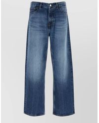 Carhartt - Denim Wide-Leg Regular-Waist Jeans - Lyst