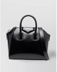 Givenchy - Leather Bag With Handles And Detachable Strap - Lyst