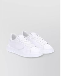 Philippe Model - Low Top Rubber Sole Sneakers - Lyst