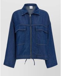 Nude - Blake Denim Jacket Buttoned Cuffs Chest Pockets - Lyst