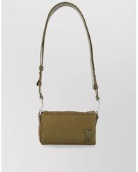 Ami Paris - Nylon Mini Crossbody Bag - Lyst