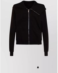 Rick Owens - Asymmetrical Hooded Long Sleeve Sweatshirt - Lyst