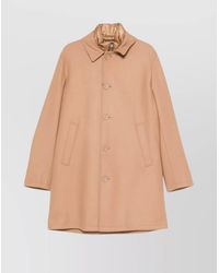 Herno - Single-Breasted Padded Coat - Lyst