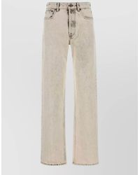 Miu Miu - Denim Jeans Belt Loops Front Back Pockets - Lyst
