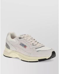 Autry - Suede Hyperway Low Sneakers - Lyst
