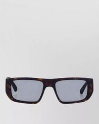 Facehide - Rectangular Sunglasses Dark Lenses Tortoiseshell Frame - Lyst