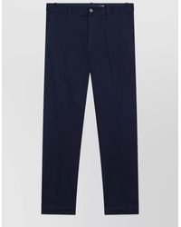 Polo Ralph Lauren - Tailored Trousers Belt Loops Side Back Pockets - Lyst