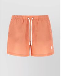Marcelo Burlon - Polyester Swim Shorts - Lyst