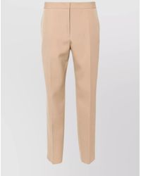Jil Sander - Wool Cropped Tailored Trousers - Lyst