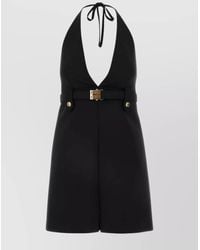 Miu Miu - Stretch Wool Dress - Lyst