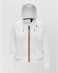 K-Way - Lara Hooded Jacket Long Sleeves Cuffs Hem - Lyst