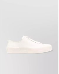 Jil Sander - Canvas Low-Top Sneakers - Lyst