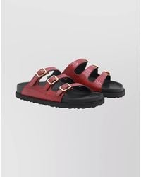 Birkenstock - Stylish Sandals With Triple Buckle Straps - Lyst
