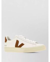 Veja - Leather Lace Up Campo Sneakers Low Top - Lyst
