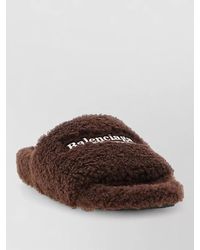 Balenciaga - Furry Slippers - Lyst