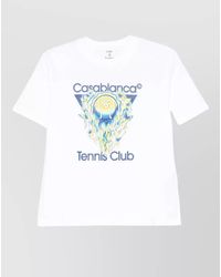 CASABLANCA - T-Shirt With Logo - Lyst