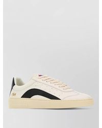 DSquared² - Calf Leather Rider Low-Top Sneakers - Lyst