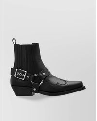 Ganni - Western Fitted Chelsea Boots Women - Lyst