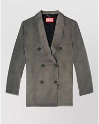 DIESEL - Viscose Relaxed-Fit Suit Jacket - Lyst