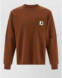 Sacai - Cotton Long-Sleeve T-Shirt - Lyst