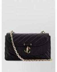 Jimmy Choo - Curve Leather Shoulder Bag Chain Strap - Lyst