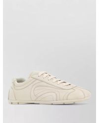 Prada - Nappa Leather Low-Top Sneakers - Lyst