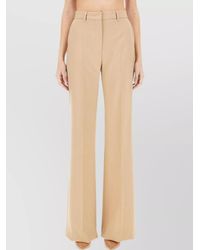 Sportmax - Virgin Wool Wide-Leg Trousers - Lyst
