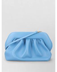THEMOIRÈ - Bios Vegan Fabric Pleated Clutch Bag - Lyst