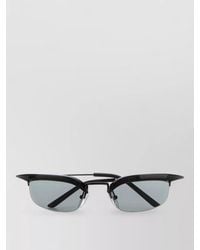 Prada - Cat Eye Metal Frame Sunglasses With Tinted Lenses - Lyst