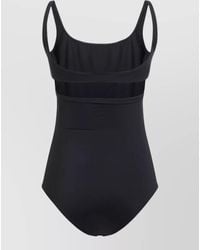 Courreges - Cutout One-Piece Swimsuit - Lyst