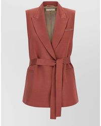 Peserico - Linen Viscose Vest - Lyst