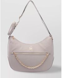Liu Jo - Crossbody Bag With Adjustable Strap And Chain Detail - Lyst