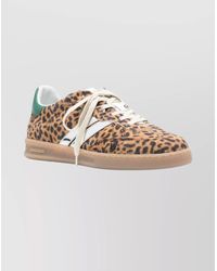 Woolrich - Animal Print Low-Top Sneakers With Rubber Sole - Lyst
