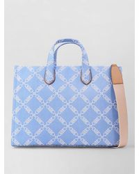 Michael Kors - Gigi Denim Tote Bag Double Handles Strap - Lyst