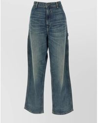 Carhartt - Wide Leg Single Knee Denim Trousers - Lyst