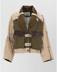 Isabel Marant - Julissa Jacket Multi Pocket Button Drawstring - Lyst