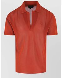 Lacoste - Straight Fit Polo Collar Short Sleeve Shirt - Lyst
