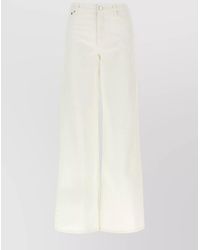 A.P.C. - Denim Wide-Leg Jeans - Lyst