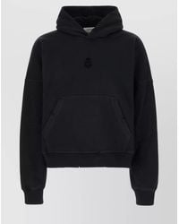McQueen - Cotton Hoodie - Lyst