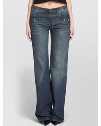 Gucci - Denim Low-Rise Bootcut Jeans - Lyst