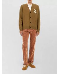 Isabel Marant - Logo Knit Cardigan Long Sleeves - Lyst