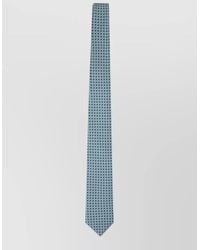 Brioni - Silk Geometric-Jacquard Tie - Lyst