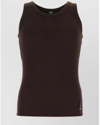 Fendi Tank Top in White for Men | Lyst