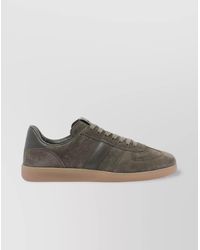 Tom Ford - Low Top Suede Sneakers With Rubber Sole - Lyst