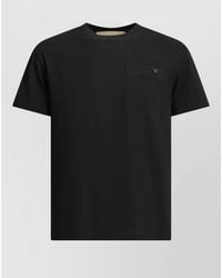 Valentino - Vltn Logo Crew Neck Pocket T-Shirt - Lyst