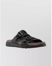 Birkenstock - Heeled Sandals With Flat Sole And Open Toe - Lyst