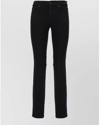 7 For All Mankind - Denim Jeans Five Pocket Belt Loops - Lyst